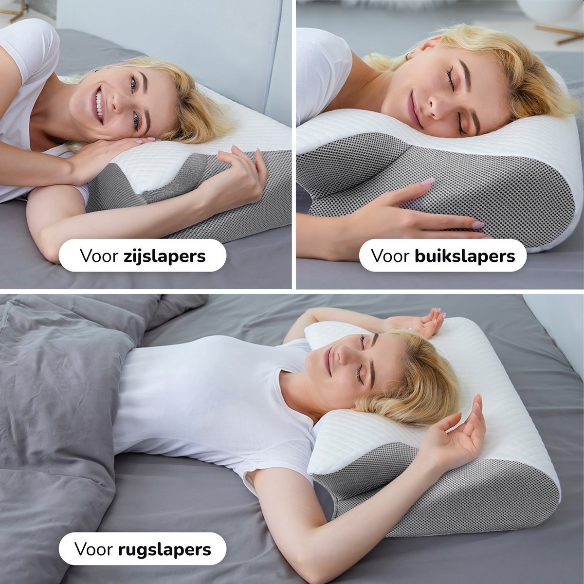 Alyze Anti-snurk kussen — Stop met snurken vanaf de eerste nacht